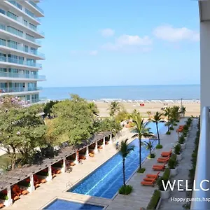 Apartamento Moderno Apto Vista Al Mar Y Piscina-morros 3, Cartagena
